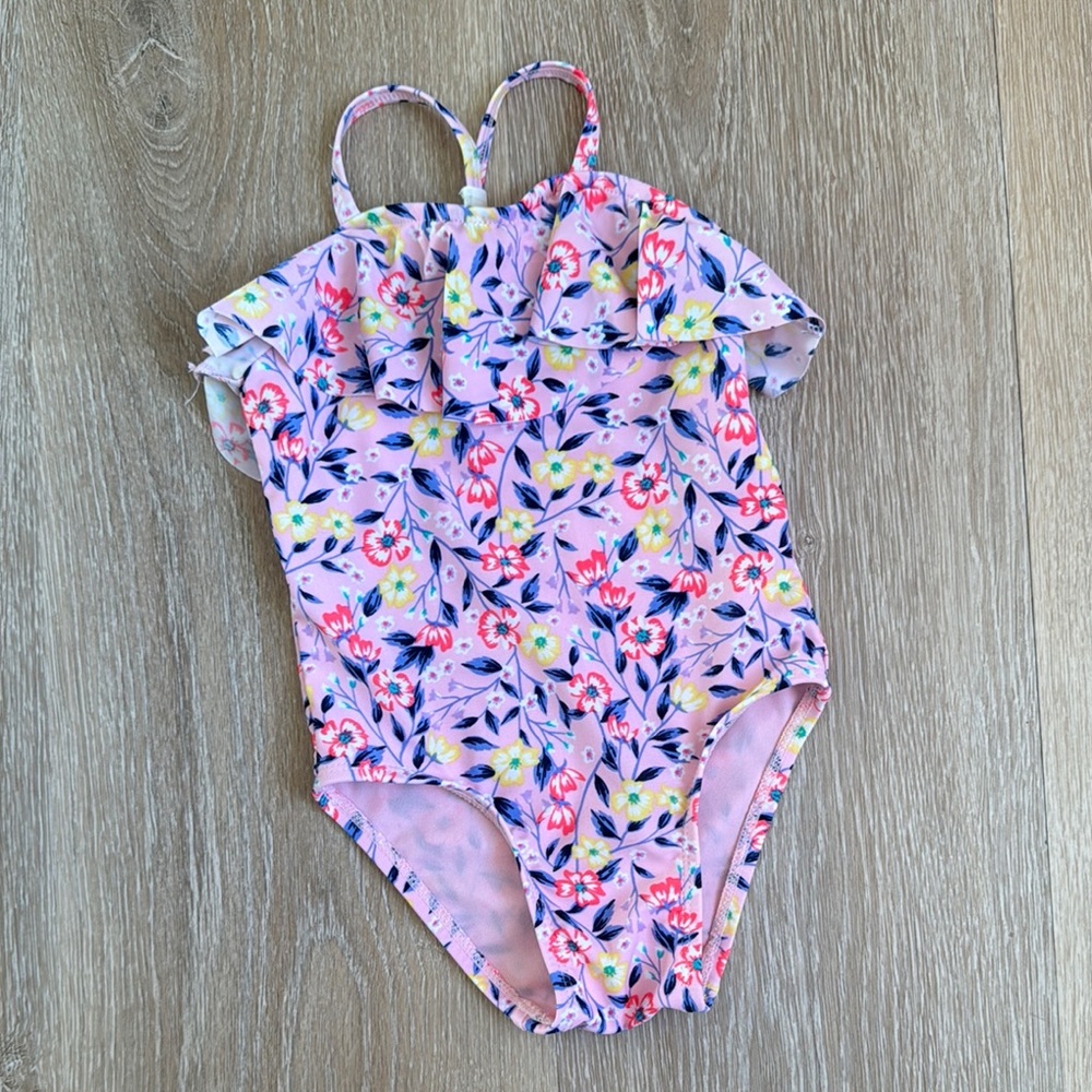 Floral Kids Swimwear